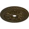 Ekena Millwork Bordeaux Deluxe Ceiling Medallion (Fits Canopies up to 4"), 23 5/8"OD x 3"ID x 2"P, Brass CM23BOBRS - alternate 2